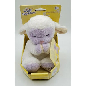 Bright Kids 2 Inspirations Prayer Friends Talking Praying Plush Soft Stuff Lamb